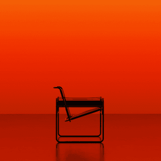 Wassily chair by Marcel Breuer — Yun Studio  Instagram: @lewisvetton