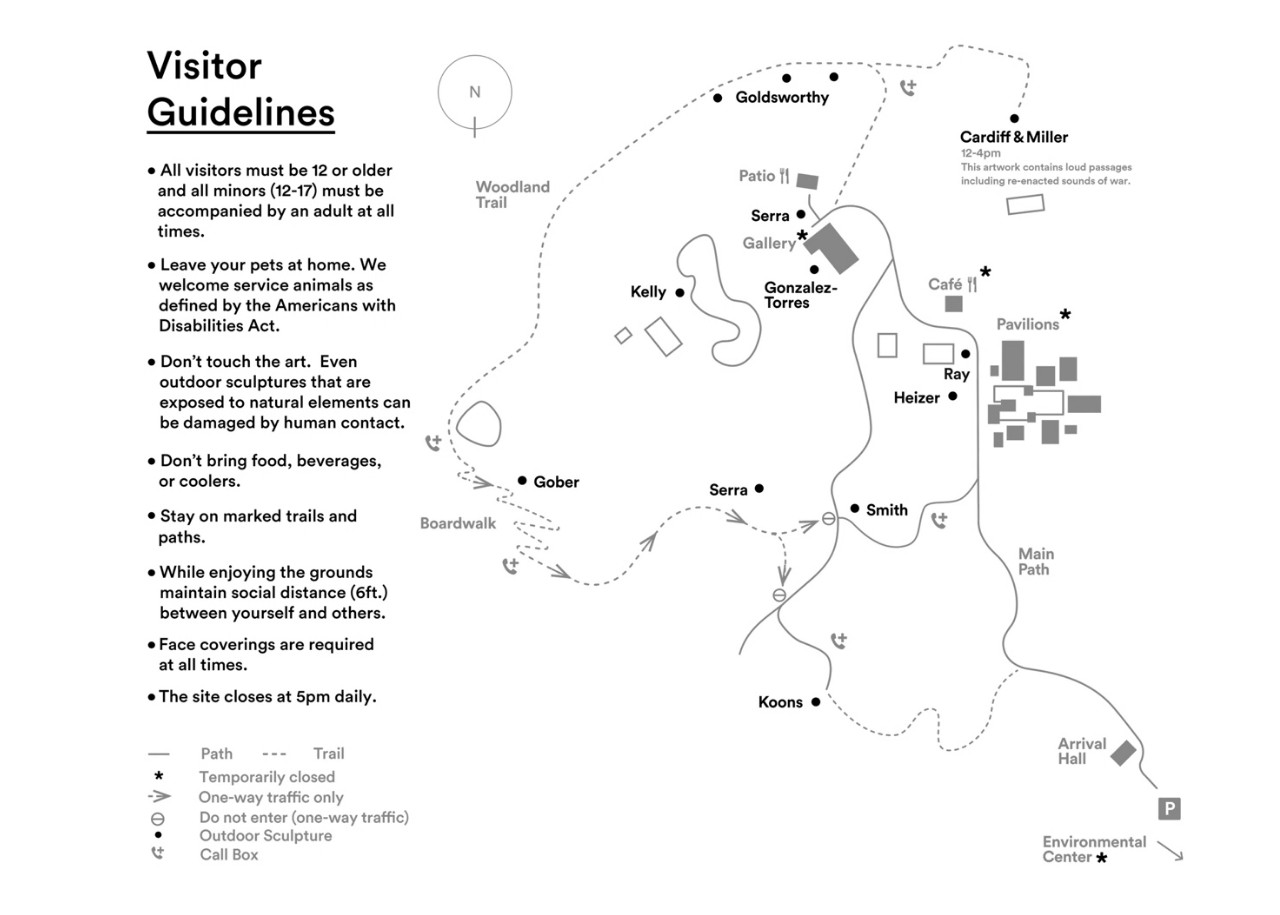 glenstone museum map
