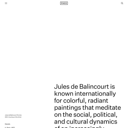 Jules de Balincourt | Pace Gallery