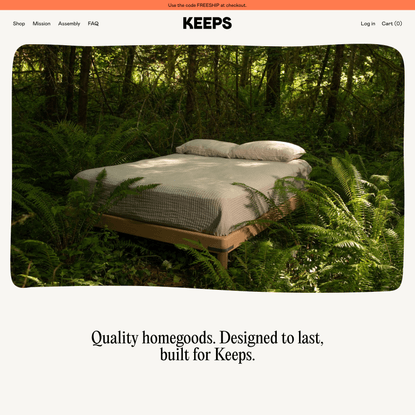 Keeps Home – Built For Keeps