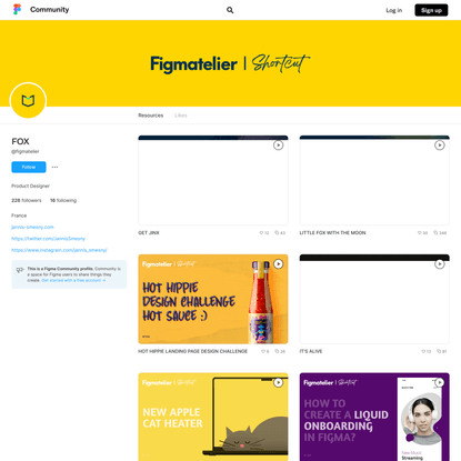 Figma (@figmatelier) | Figma Community