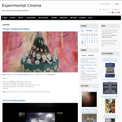 Experimental Cinema