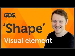 'Shape' Visual element of Graphic Design / Design theory Ep4/45 [Beginners guide to Graphic Design]