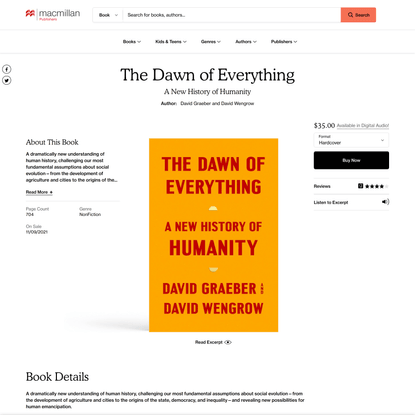 The Dawn of Everything