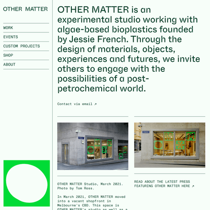 ABOUT — Other Matter