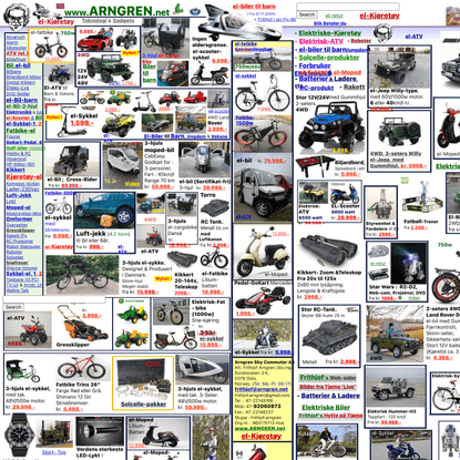 ATV, drone, elbil, elsykkel, rc helikopter, ATV, robot, elatv