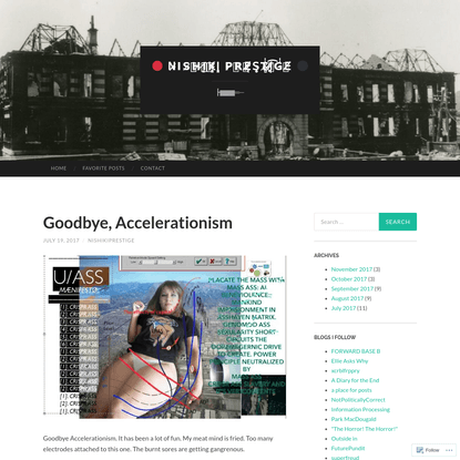 Goodbye, Accelerationism