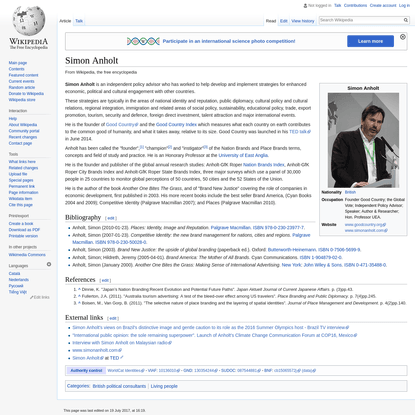 Simon Anholt - Wikipedia