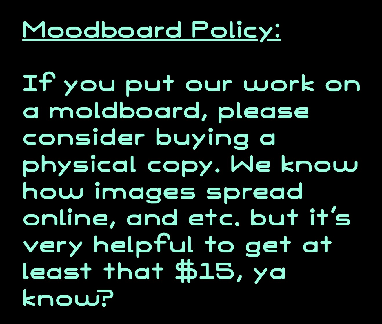 moodboard policy