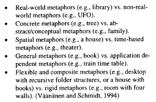 The Role of Metaphors in User Interface Design Dennis C. Neale and John M. Carroll