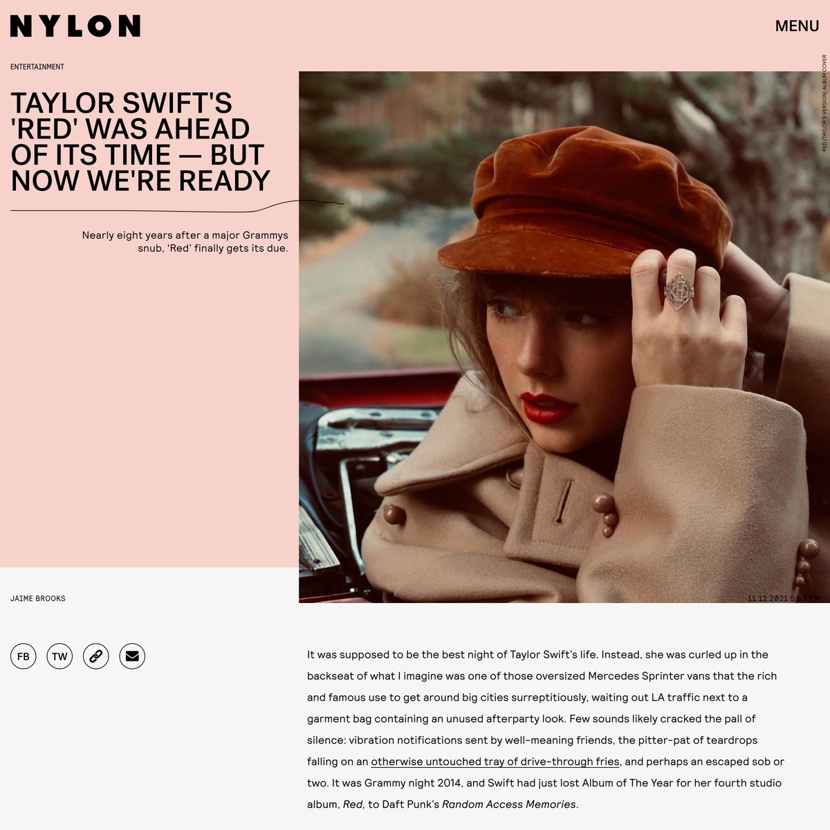 How Taylor Swift’s ‘Red’ Predicted The Era — Are.na