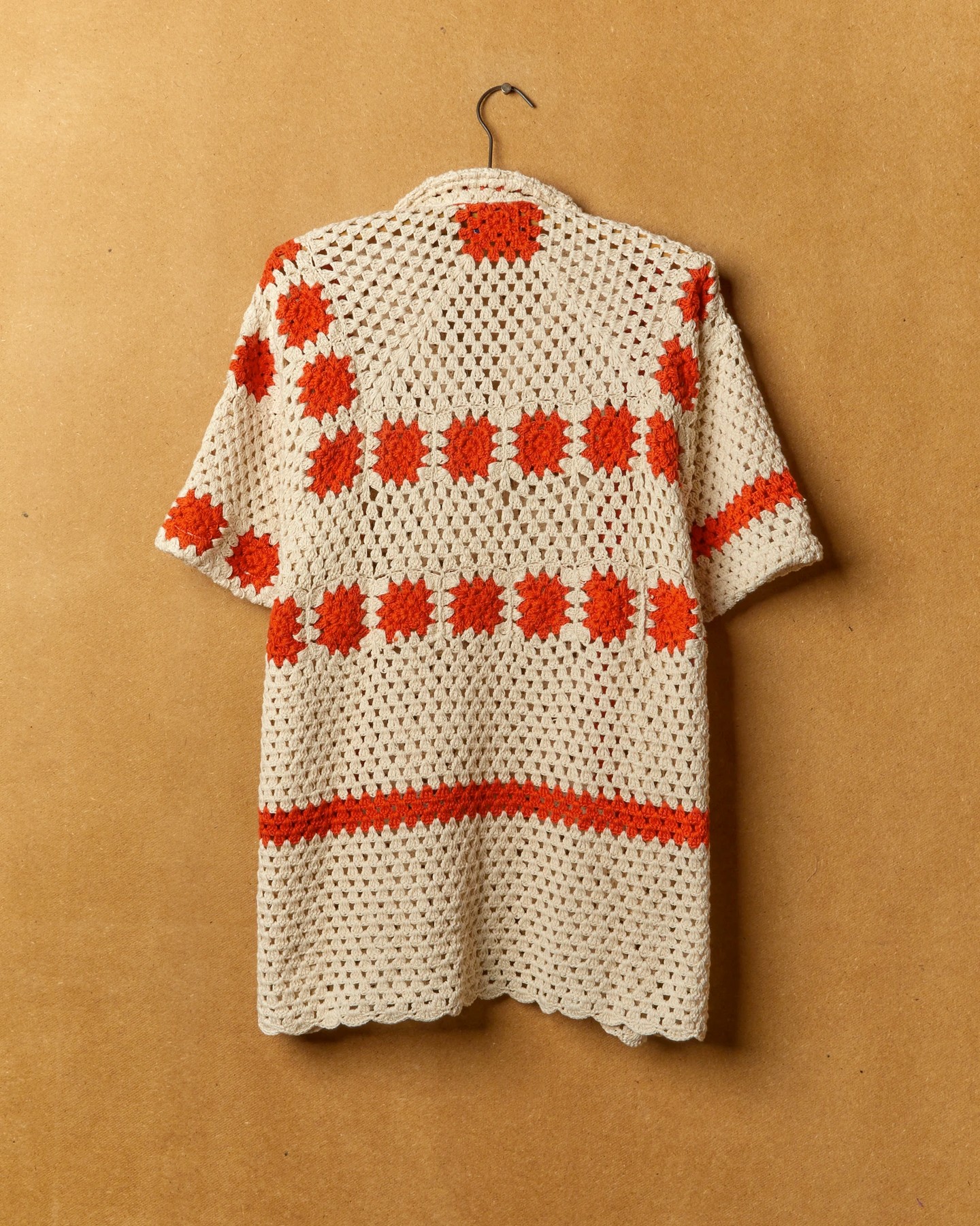 BODE sunspot crochet overshirt