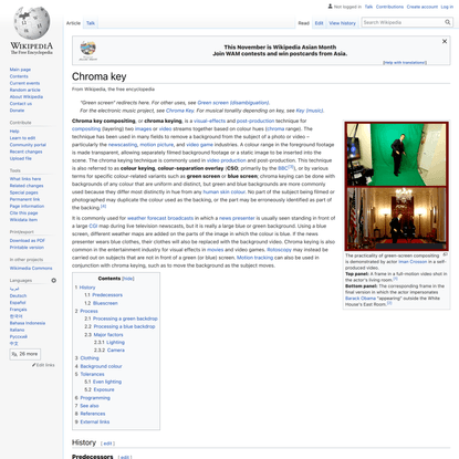 Chroma key - Wikipedia