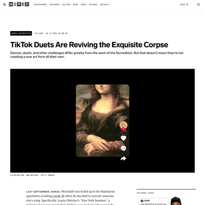 TikTok Duets Are Reviving the Exquisite Corpse