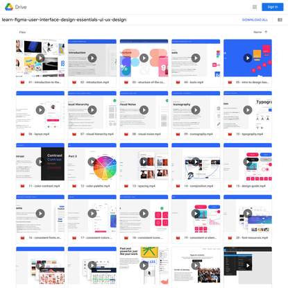learn-figma-user-interface-design-essentials-ui-ux-design - Google Drive