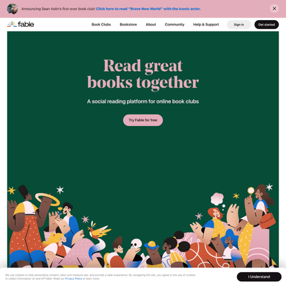 A Modern Day Book Club App for Social Reading | Fable