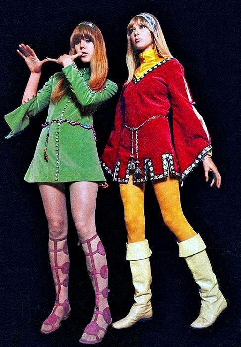 Pattie and Jenny Boyd (1960s)