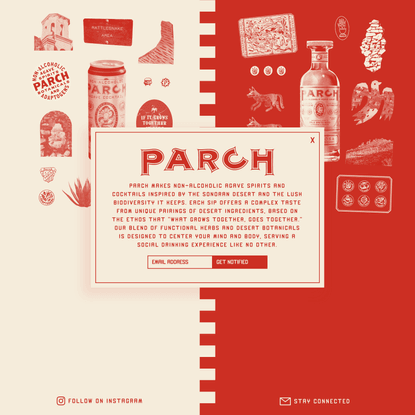 Parch – Non-Alcoholic Agave Spirits and Cocktails