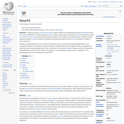ReiserFS - Wikipedia