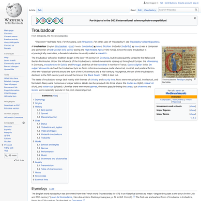 Troubadour - Wikipedia