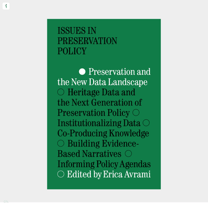 Preservation And The New Data Landscape - Columbia GSAPP