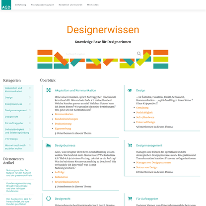 Designerwissen – Designers’ Knowledge Base