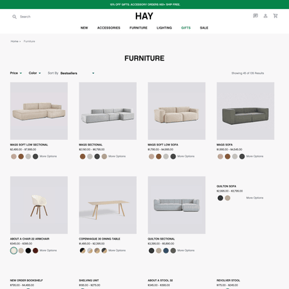 Contemporary Furniture - HAY