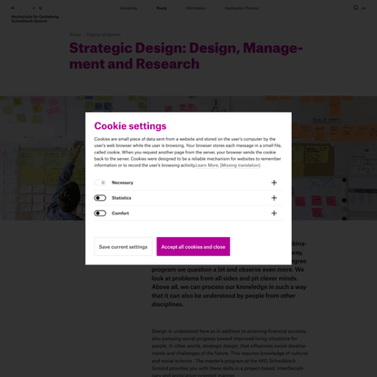 Strategische Gestaltung – University of Applied Design - University of Applied Design