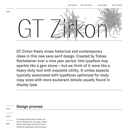 GT Zirkon Typeface
