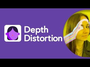 Depth Distortion and Mouth Object - Lens Studio Tutorial Stream