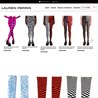 Lauren Perrin – Gloves and tights collections