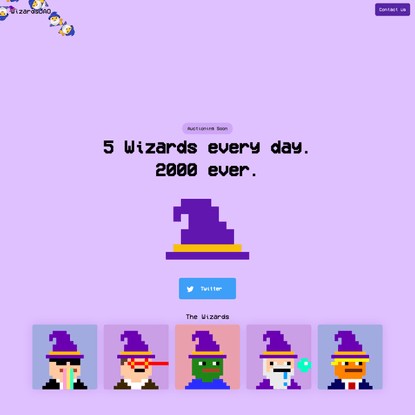 5 Wizards every day. 2000 ever.