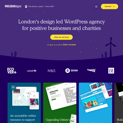London’s WordPress Agency | Wholegrain Digital