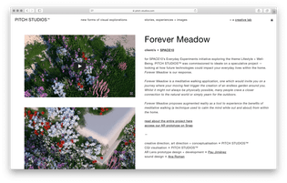 Forever Meadow project page