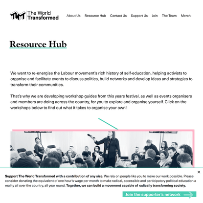TWT Resource Hub // Resource Hub
