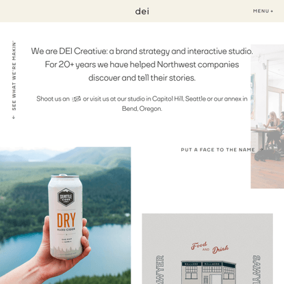 DEI Creative - Branding, Graphic Design, Web - Seattle, WA
