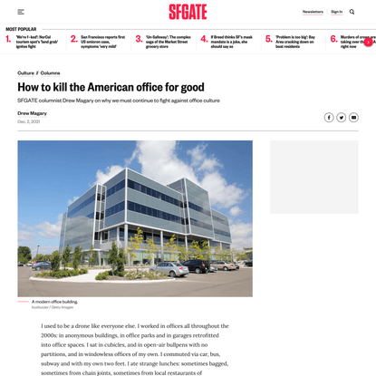How to kill the American office for good