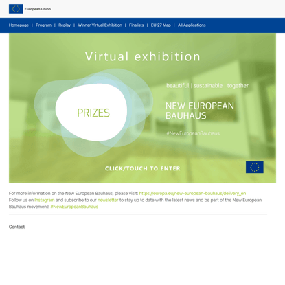 Winner Virtual Exhibition | NEW EUROPEAN BAUHAUS