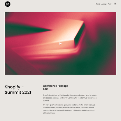 Shopify - Summit — Giant Ant