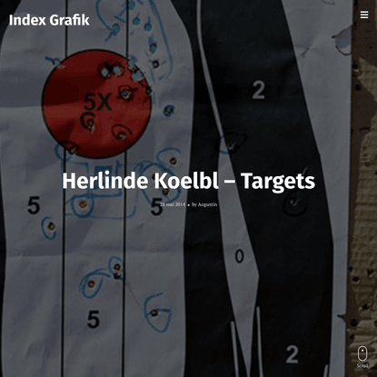 Herlinde Koelbl – Targets