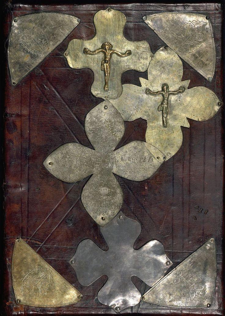 Gospels, binding, Walters Manuscript W.538, Upper board outside