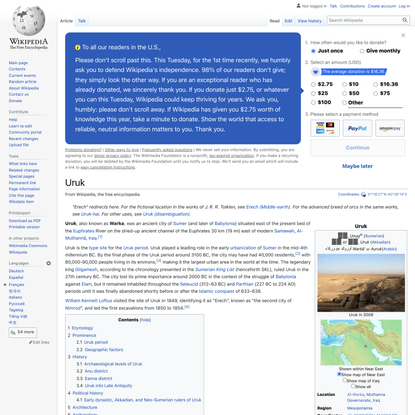 Uruk - Wikipedia