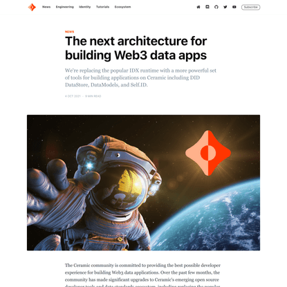 The next architecture for building Web3 data apps