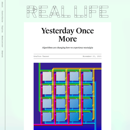 Yesterday Once More — Real Life