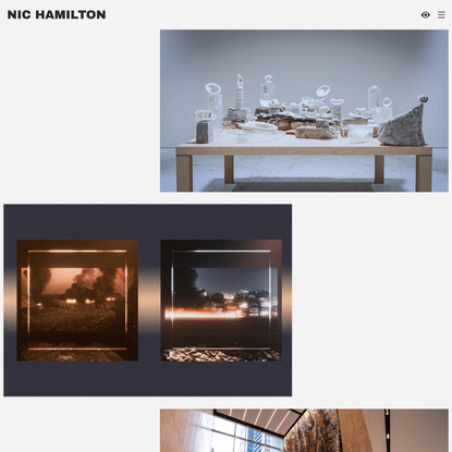 Selected Work - Nic Hamilton