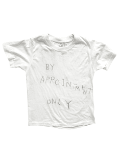  by appointment only