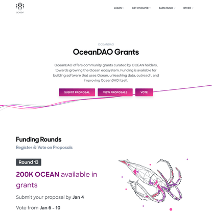 OceanDAO Grants