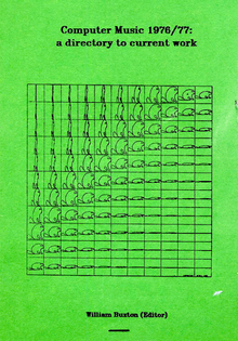 William Buxton – Computer Music 1976/77: a directory to current work, University of Toronto, Canada, 1977