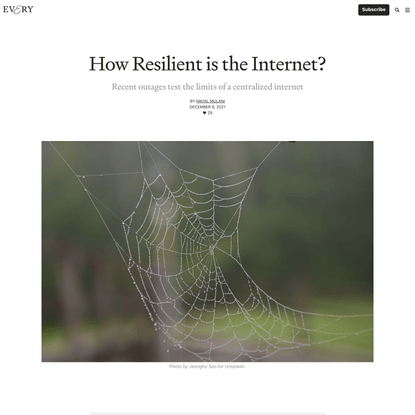How Resilient is the Internet?