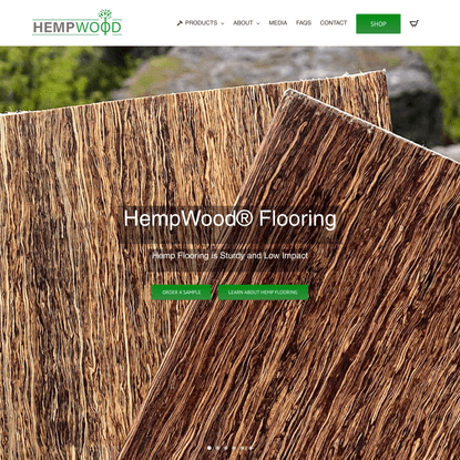 HempWood® | A Wood Substitute Made From Hemp Fibers